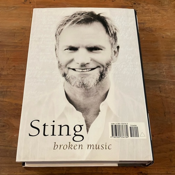 Sting 'Broken Music' Memoir Book - Picture 3 of 14